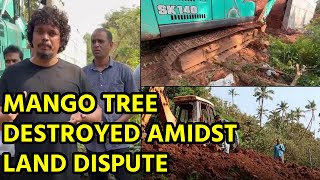 Tree Felled Amid Land Acquisition Dispute in Pale Village || Goa365 TV