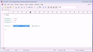 Beginner PHP Tutorial 22 Arithmetic Operators