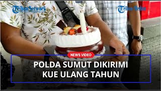 Kasus Dugaan Pemalsuan Akta Yayasan Mandek, Polda Sumut Dikirimi Kue Ulang Tahun