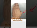 Mistake When Drawing Hand - Quick Art Tips #art #sketch #shorts #tutorial #drawingtutorial #anime