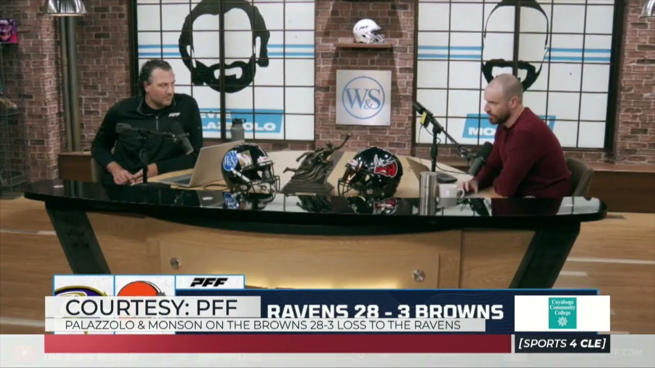 PFF Breaks Down The Browns - Ravens Week 4 Game - Sports4CLE 10-3-23 ...