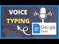 Google Docs Voice Typing Tutorial: How to Use Voice Typing in Google Docs | Easy Guide