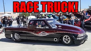 INSANE RACE TRUCK TAKES OVER TX2K21 Cars and Coffee!