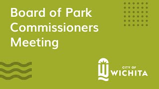 Park Board of Commissioners Meeting January 13, 2025