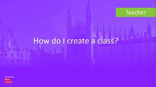 How do I create a class?
