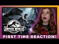 JURASSIC WORLD - MOVIE REACTION - FIRST TIME WATCHING
