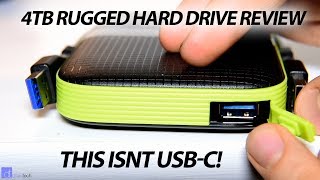 Silicone Power A60 Rugged Portable Hard Drive Review || Lots of Storage, a Bit Misleading