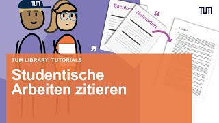 Studentische Arbeiten zitieren