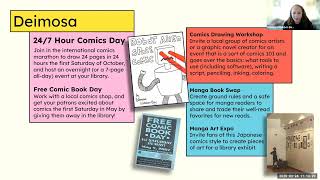 Leaping off the page: a panel discussion about comics programming for your library