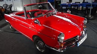 1964 - 1967 NSU Wankel Spider - Exterior and Interior - Retro Classics Stuttgart 2017