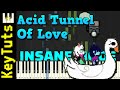 Acid Tunnel of Love [Deltarune: Chapter 2] by Toby Fox - Insane Mode [Piano Tutorial] (Synthesia)