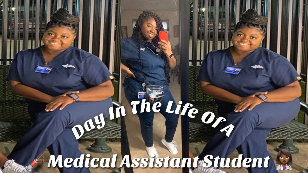 A Day In The Life Of A Medical Assistant Student Youtube