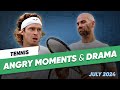 Tennis Angry Moments & Drama - July 2024