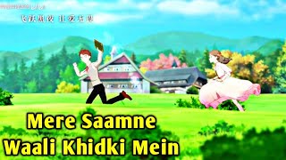 Mere Saamne Waali Khidki Main Hindi Song |  Animation Cartoon Mix Song