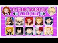 MY HERO ACADEMIA VOICE QUIZ 🥦💥❄️ Guess the character | Boku no hero academia/My hero academia Quiz!💜