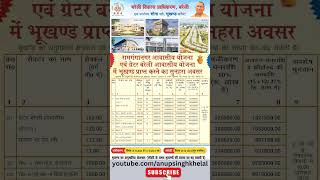 BDA Bareilly New Plot Scheme , Greater Bareilly \u0026 Ramganga Nagar  #Shorts