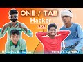 One Tab Hacker Vs YT PONDA | YT SANTOSH | YT SANJAY | 2v2  Custom Challenge |