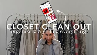 CLOSET CLEAN OUT and selling everything