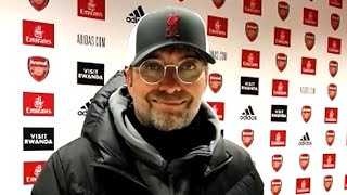 Arsenal 0-3 Liverpool - Jurgen Klopp - Post-Match Press Conference