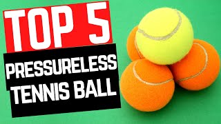 ✅5 Best Pressureless Tennis Balls 2022 | Pressureless Tennis Balls Review