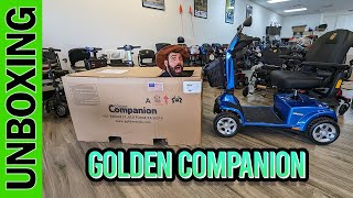 📦Golden Companion GC440 Mobility Scooter Unboxing \u0026 Assembly Tutorial