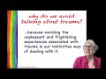 Becoming Your True Self - Part 1 - Talking about Trauma