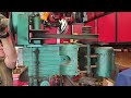 Demonstration of Reeves Drive mechanism on Powermatic 1150 drill press.