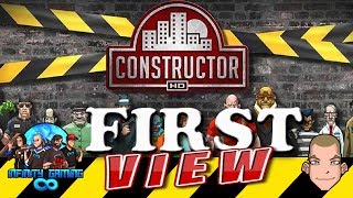Constructor First view of the game: PS4
