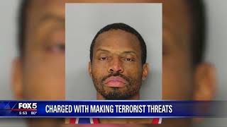 Man charged with making terroristic threats