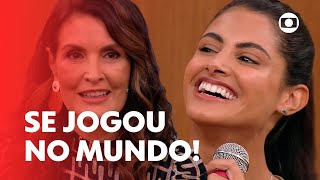 Letícia Salles fala sobre a personagem Filó em 'Pantanal' | Encontro com Fátima Bernardes | TV Globo
