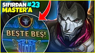 GHOSTLAYAN RAKİBE KARŞI PENTALI JHIN! | TR SUNUCUSU SIFIRDAN MASTER'A #23 | w/ @arrer5078 ​