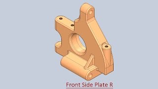 Front Side Plate R (Video Tutorial) SolidWorks