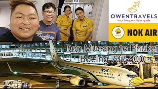 NOK AIR - Thailand's Low Cost Airline Review Bangkok Don Mueang to Phuket