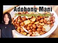 HOW TO MAKE ADOBONG MANI RECIPE Filipino Street Food / Fried Garlic Peanuts / Pang Negosyo