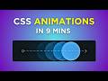 Learn CSS Animation in just 9 Minutes | Step-by-step guide