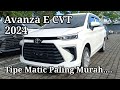 All New Avanza 1.3 E CVT | Automatic Transmisi 2024 | White | Eksterior - Interior | Toyota Medan