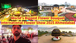 Ahmwdabad Flower Show 2025 | Biggest Bouquet 💐 of the World 🌎