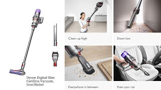 Dyson Digital Slim Cordless Vacuum, Iron/Nickel