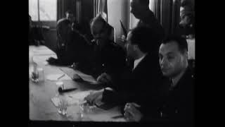 Greece  Signing Of Armistice Treaty Between Egypt And Israel   British Pathé