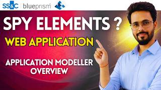👉 Spy Web Elements Step-by-Step | Application Modeller in Blue Prism Explained