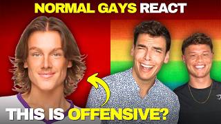 NORMAL GAYS react to new Vikings male cheerleader (fans MAD?)