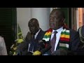 Mnangagwa: Mugabe death leaves 'big void'