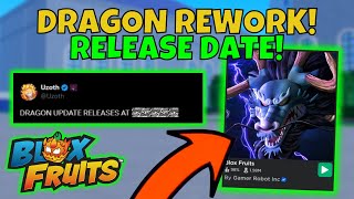 NEW Dragon V2 Rework Release Date! NEW Leaks! (Blox Fruits)