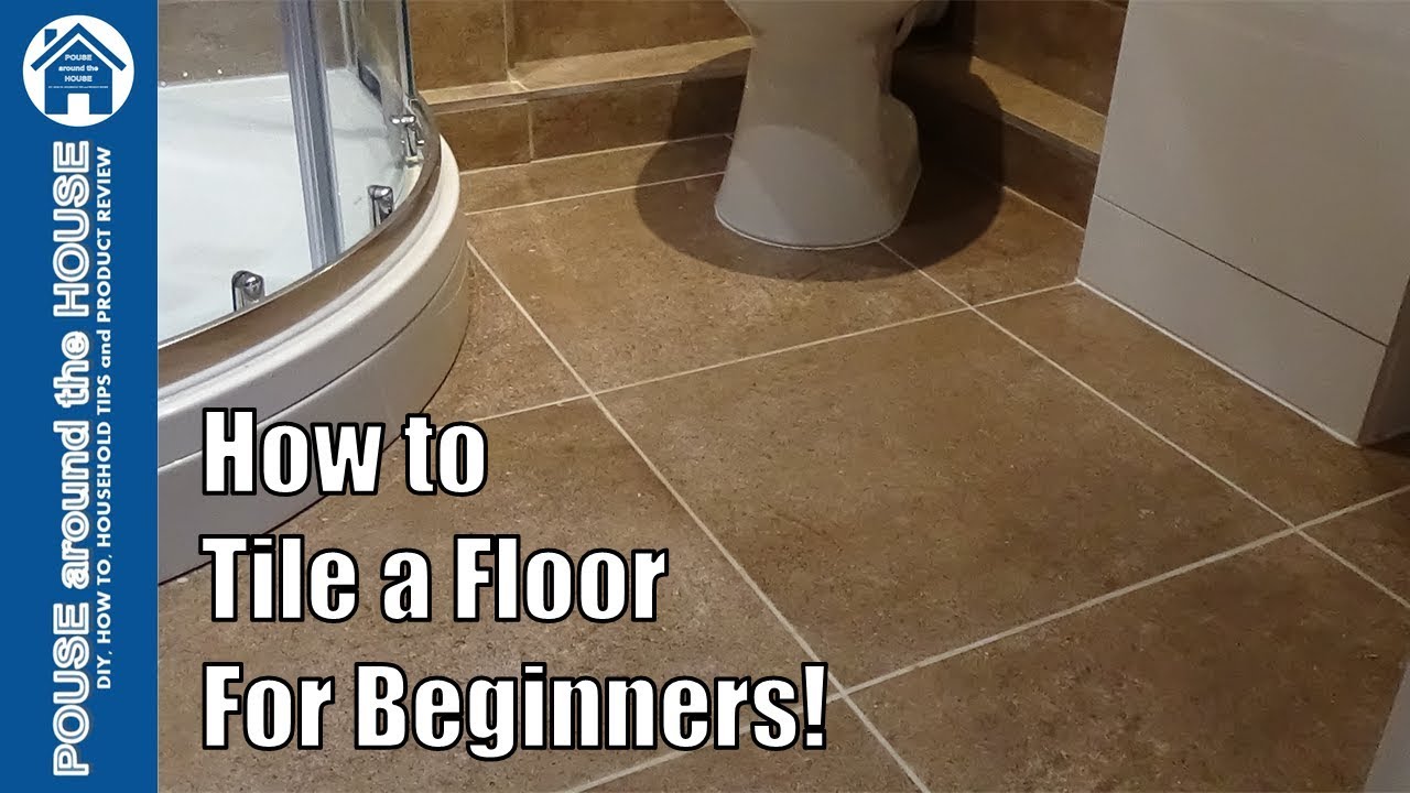 Laying Tile In Bathroom Floor / Flooring - When Tiling A Floor Must I ...