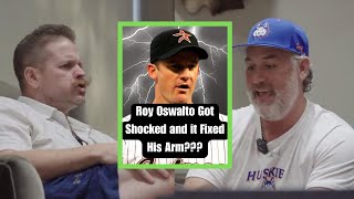 ROY OSWALT GOT SHOCKED AND IT FIXED HIS ARM??? LANCE BERKMAN TELLS ALL