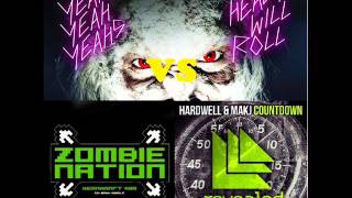 Kernkraf 400 vs. Yeah Yeah Yeahs vs. Hardwell & MakJ - The Zombie Heads Will Countdown