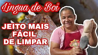 LÍNGUA DE BOI - MELHOR JEITO DE LIMPAR, FÁCIL E RÁPIDO