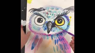 SmArt Class Owl Lesson
