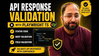 API Response Validation Playwright Type Script | Status Code | JSON Body
