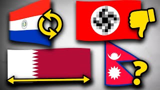 ⭐ALL The Most Unique Flags | Compilation